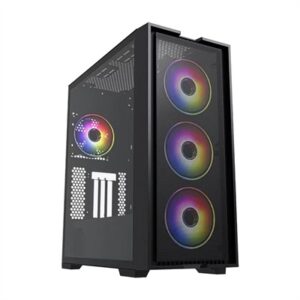 Hiditec E-ATX H2 AIR ARGB BLACK Case