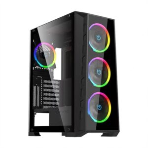Hiditec ATX Case MH12 Glass ARGB USB 3.1 TYPE-C