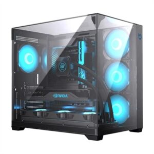 Hiditec Sky Black ATX Gaming Case USB 3.1 TYPE-C
