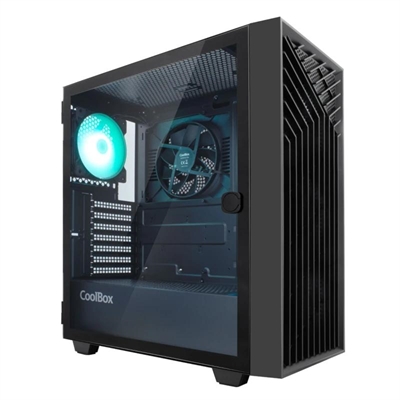 Coolbox Gaming Case ATX GA300 GRIDLINE Black