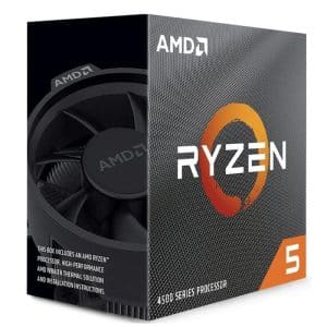 AMD RYZEN 5 4500 3.6GHz 8MB 6 CORE AM4 BOX + Dissipador
