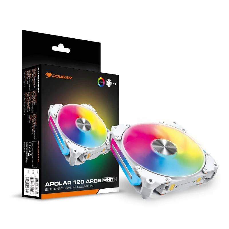 Cougar Modular Apolar 120 ARGB White Fan Cougar Modular Apolar 120 ARGB White Fan
