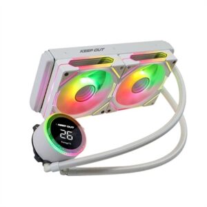 Keep Out Liquid Cooler XWC-240W PRO 240mm White
