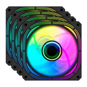 Coolbox KIT 4 Fans 12cm ARGB Infinity Pro