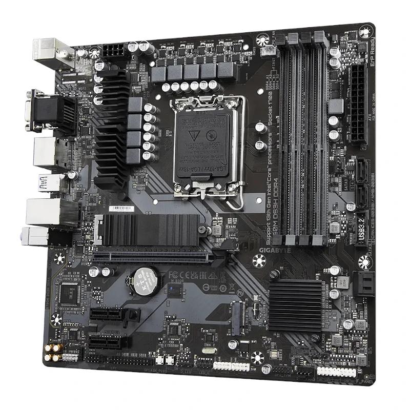 Placa Mãe Gigabyte B760M DS3H DDR4 mATX LGA1700 Placa Mãe Gigabyte B760M DS3H DDR4 mATX LGA1700