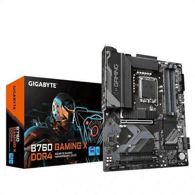 Placa Mãe Gigabyte B760 GAMING X DDR4 ATX 1700