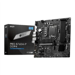 MSI PRO B760M-P DDR4 mATX Motherboard LGA1700