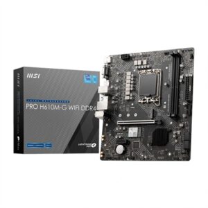 MSI PRO H610M-G WIFI DDR4 mATX Motherboard 1700