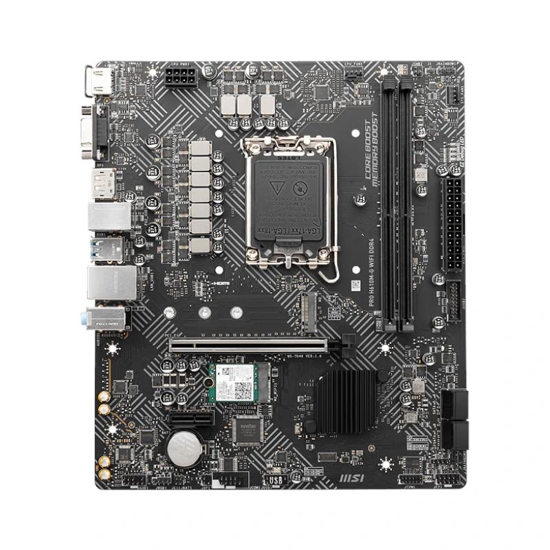 MSI PRO H610M-G WIFI DDR4 mATX Motherboard 1700 MSI PRO H610M-G WIFI DDR4 mATX Motherboard 1700
