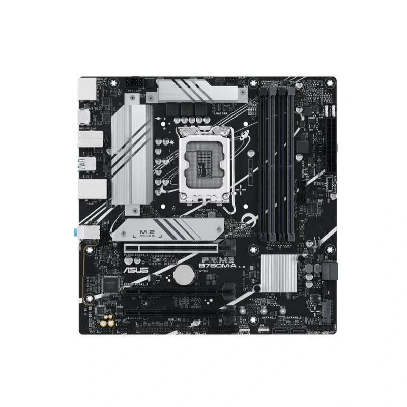 Placa Mãe ASUS PRIME B760M-A-CSM DDR4 mATX 1700 Placa Mãe ASUS PRIME B760M-A-CSM DDR4 mATX 1700
