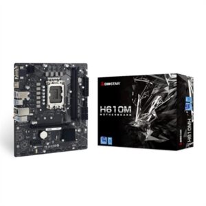 Biostar H610MH D5 mATX Motherboard LGA1700