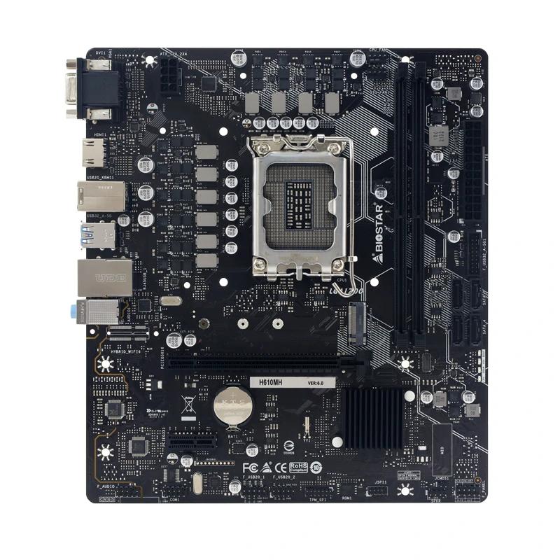 Placa Mãe Biostar H610MH D5 mATX LGA1700 Placa Mãe Biostar H610MH D5 mATX LGA1700