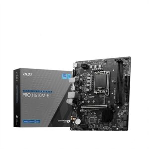 MSI PRO H610M-E DDR5 mATX Motherboard 1700