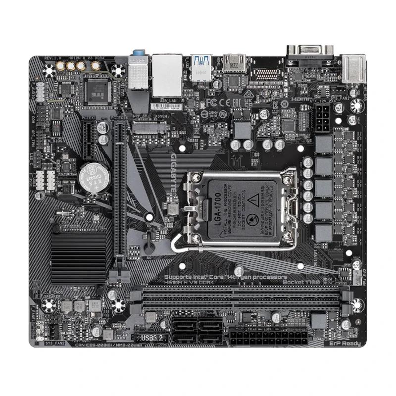 Placa Base Gigabyte H610M H V3 DDR4 mATX 1700 Placa Base Gigabyte H610M H V3 DDR4 mATX 1700