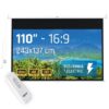 iggual Electric Screen 16:9 110" 243x137 cm