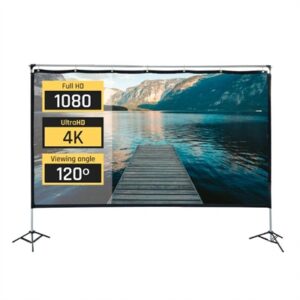 iggual Portable Outdoor Screen 120" 265x149 cm