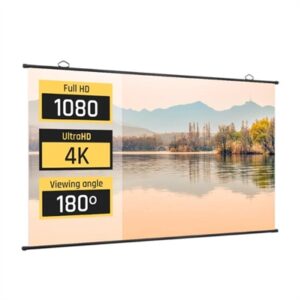 iggual Manual Roll-Up Screen 100" 16:9 PEM100p
