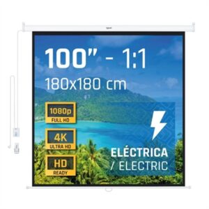 iggual Electric Screen 4:3 100" 180x180 cm