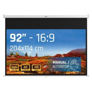 Manual Screen 16:9 92" 203x114 cm