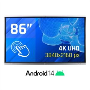 iggual 86" ORCHID 4K Interactive Display with Webcam