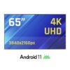 iggual 4K High Brightness Signage Screen 65"