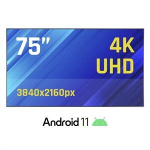 iggual 75" High Brightness 4K Signage Display