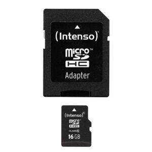 Intenso 3413470 Micro SD Class 10 16GB with Adapter