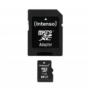 Intenso 3413490 Micro SD classe 10 64GB c/adaptador