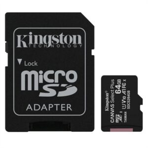 Kingston SDCS2/64GB micro SD XC Class 10 64GB with adapter