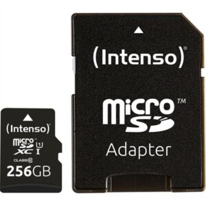 Intenso 3423492 Micro SD UHS-I Premium 256G with adapter