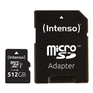 Intenso 3423493 Micro SD UHS-I Premium 512G com adap