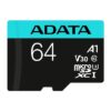 ADATA microSDXC/SDHC UHS-I U3 64GB with adapter