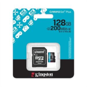 Kingston microSD Canvas Go! Plus 4 128GB 200 MB/s