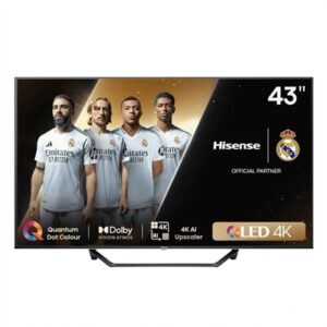 Hisense 43A7NQ TV 43" QLED 4K STV HDMI USB Wi-Fi