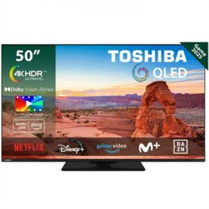 TOSHIBA 50" 50QV3463DG UHD QLED SMART TV STAND
