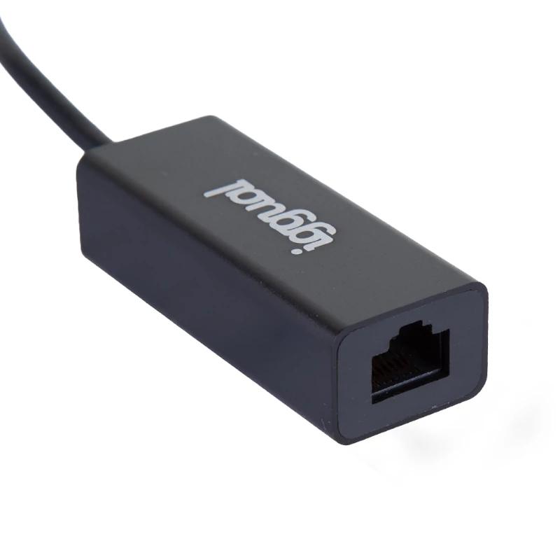 iggual USB Type-C to RJ45 Gigabit Adapter 1000Mbps iggual USB Type-C to RJ45 Gigabit Adapter 1000Mbps