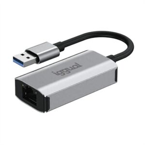 iggual USB-A to Gigabit RJ45 Adapter
