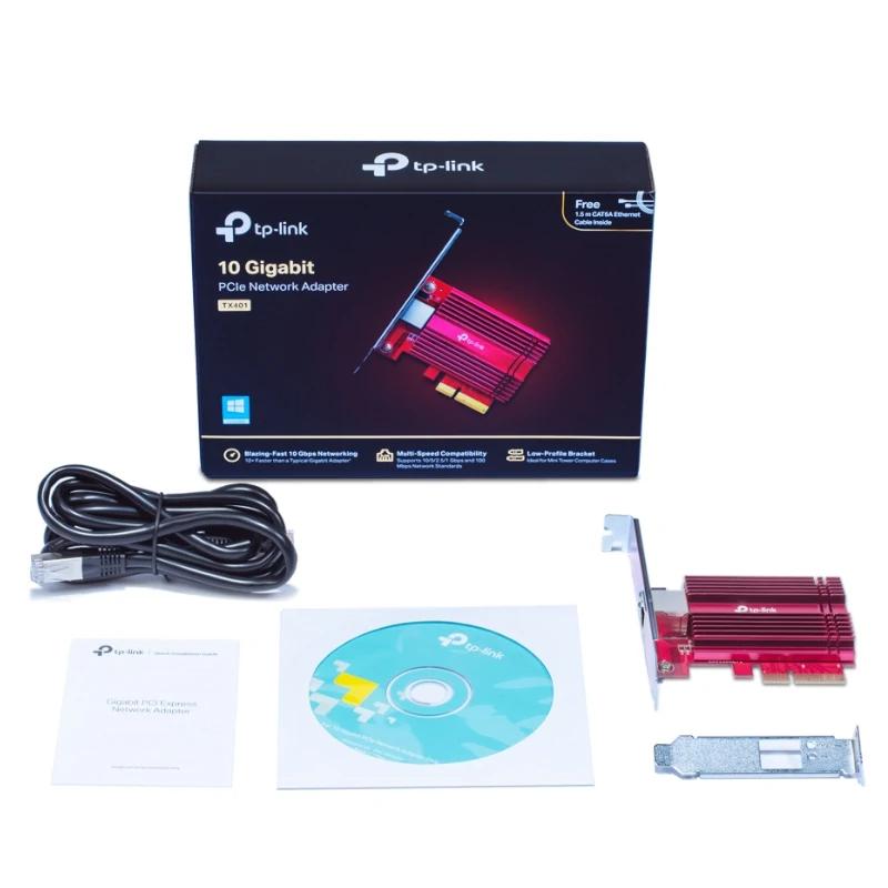 TP-Link TX401 10Gb PCIe Network Adapter TP-Link TX401 10Gb PCIe Network Adapter