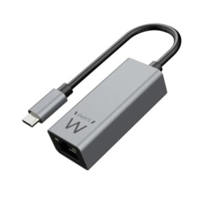 EWENT GIGABIT USB-C NETWORK ADAPTER ALUMINIUM