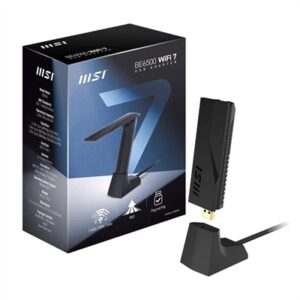 Adaptador USB MSI GUBE65 BE6500 WiFi7