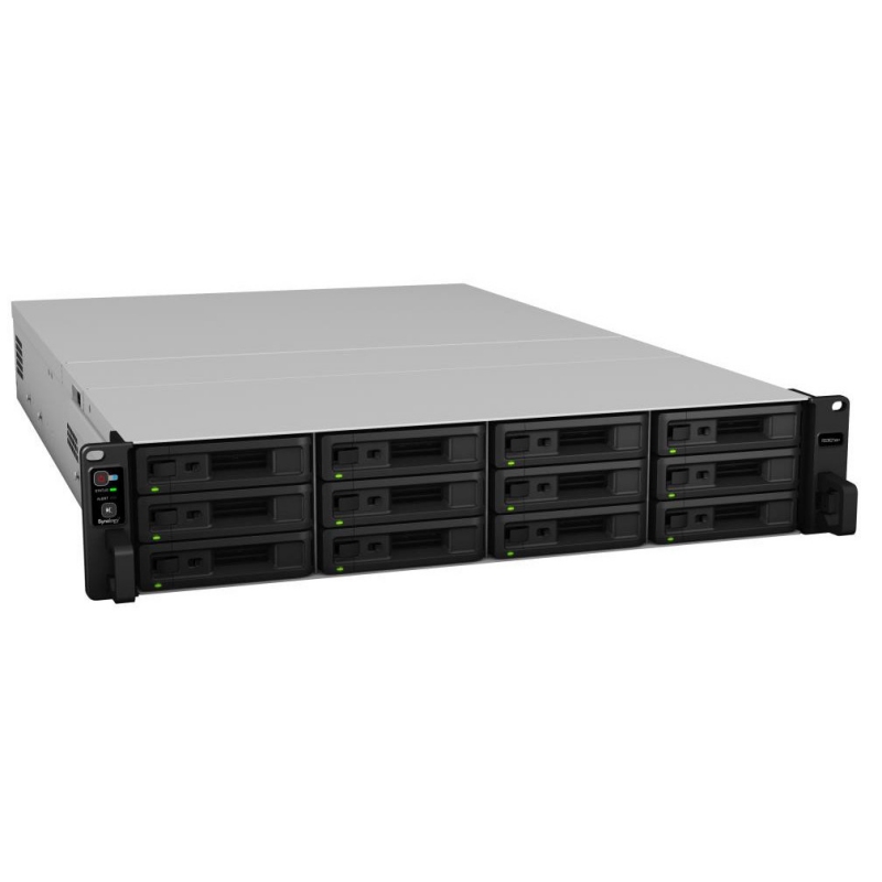 SYNOLOGY RS3621xs+ NAS 12-Bay Estação Rack 2U SYNOLOGY RS3621xs+ NAS 12-Bay Estação Rack 2U