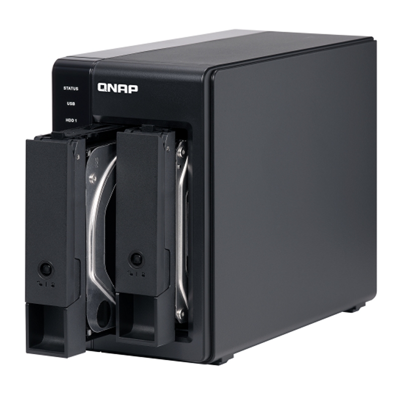 QNAP TR-002 Raid Expansion 2XHDD-Bay 1xUSB-C 3.2 QNAP TR-002 Raid Expansion 2XHDD-Bay 1xUSB-C 3.2