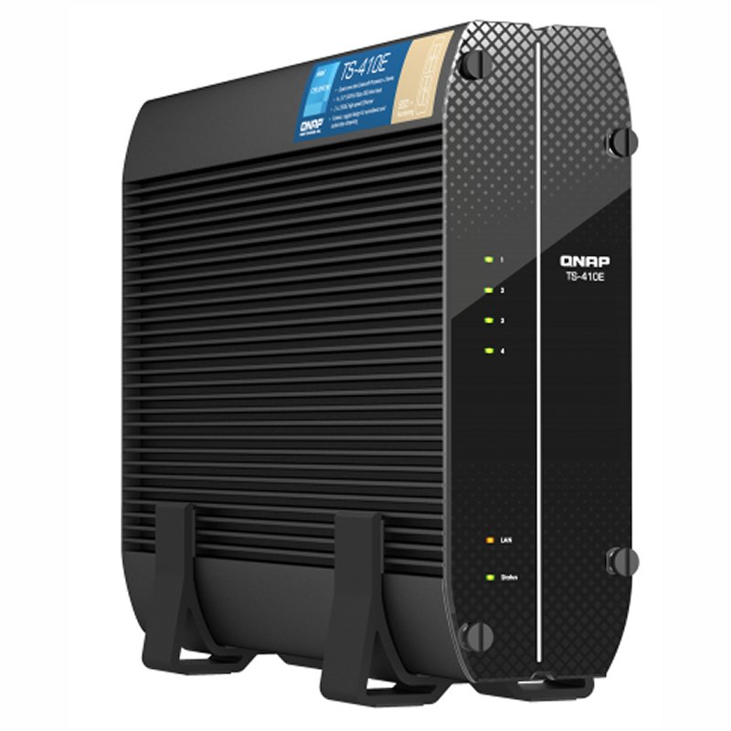 QNAP TS-410E-8G NAS 4XSSD 2x2.5GbE 4xUSB QNAP TS-410E-8G NAS 4XSSD 2x2.5GbE 4xUSB