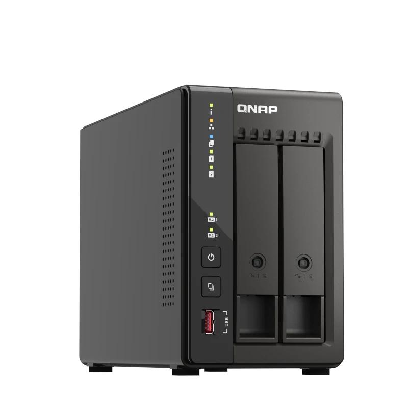 QNAP TS-253E-8G NAS 2-Bay 2x2.5GbE 4xUSB QNAP TS-253E-8G NAS 2-Bay 2x2.5GbE 4xUSB