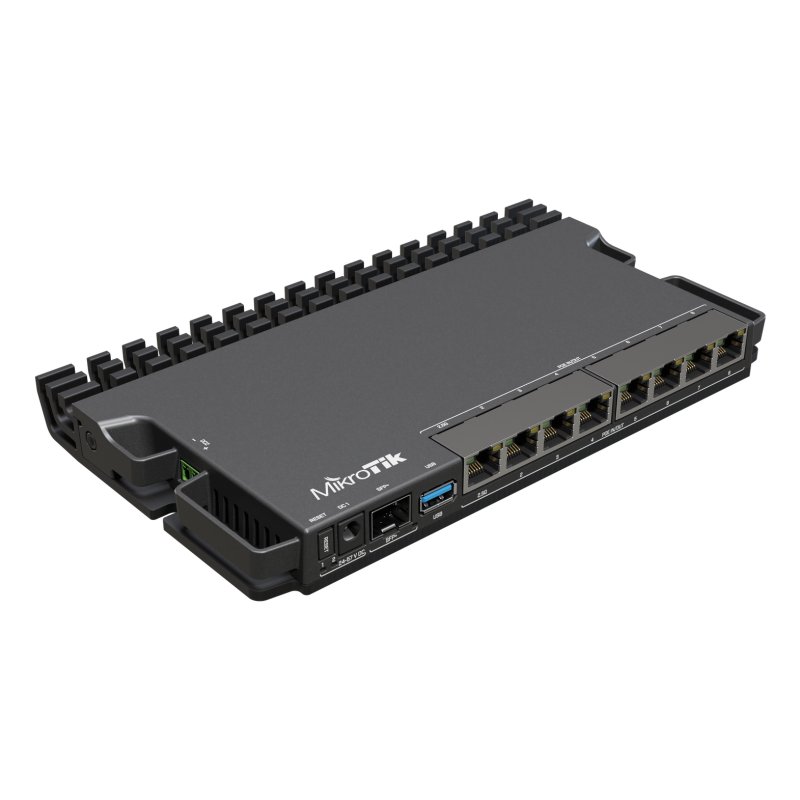 Mikrotik RB5009UPr+S+IN Router 7xGbE 1x2.5GbE SFP+ Mikrotik RB5009UPr+S+IN Router 7xGbE 1x2.5GbE SFP+