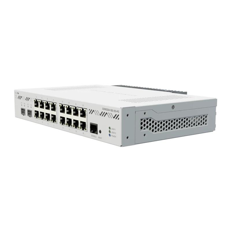 MikroTik CCR2004-16G-2S+PC Router 16xGbE 2x10SFP+ MikroTik CCR2004-16G-2S+PC Router 16xGbE 2x10SFP+