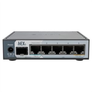 Mikrotik E60iUGS hEX Roteador 5xGbE PoE-I/O 1x2.5SFP