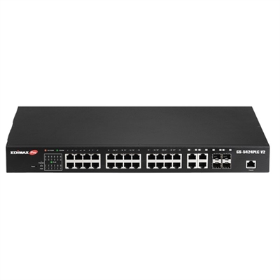 Edimax PRO Switch GS-5424PLC V2 24xgb POE+ 4XSFP