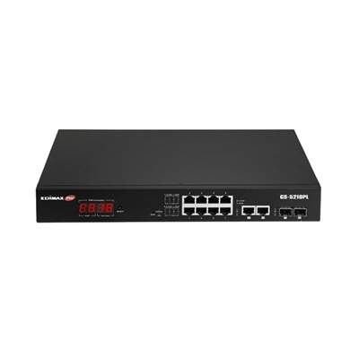 Edimax Switch GS-5210PL 10xgb POE+ 2XSFP