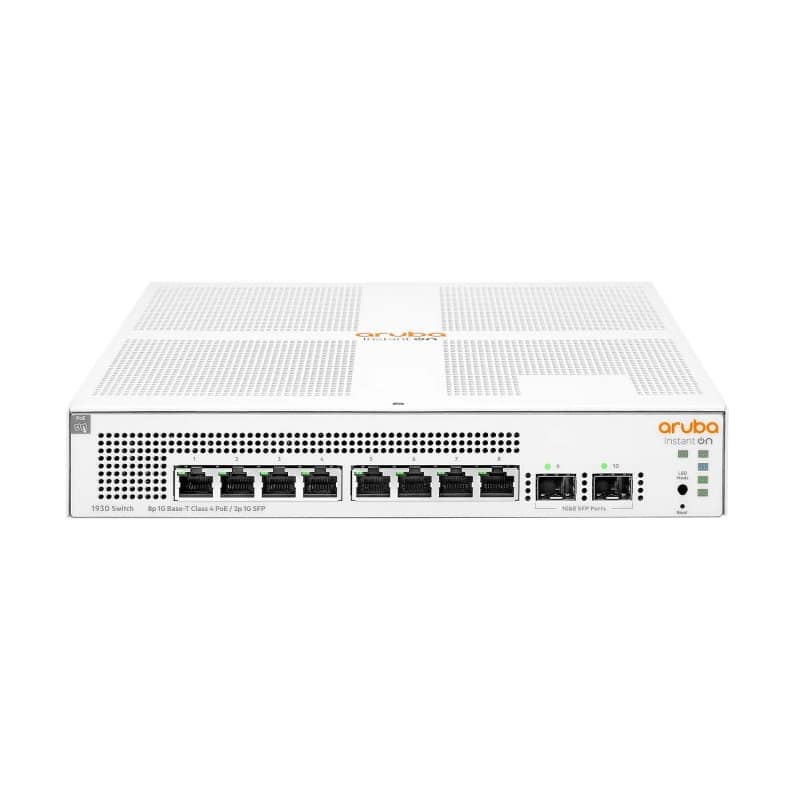 HPE NW ION 1930 8XGBE POE 2SFP 124W Switch